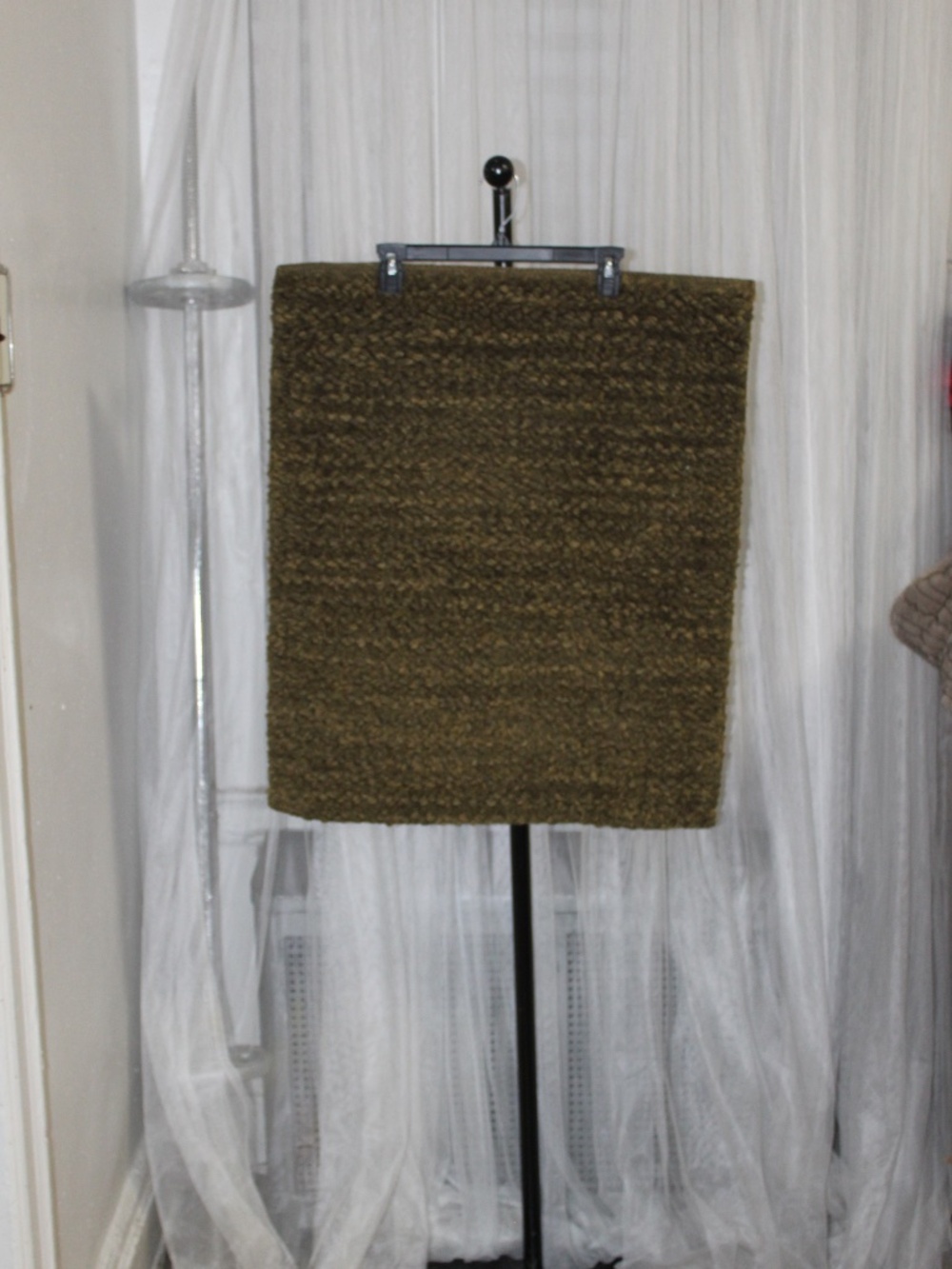 West Elm. V.Weave Handlom Cut/Loop Pile Weave Rug.